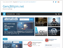 Tablet Screenshot of gencbilisim.net
